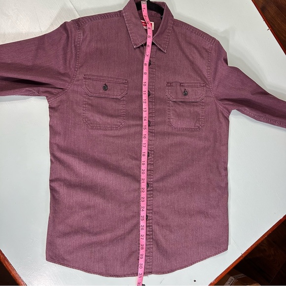 Wrangler Est 1947 Collar Pocket Western Casual Button Down Long Sleeve Sz S - Picture 15 of 15